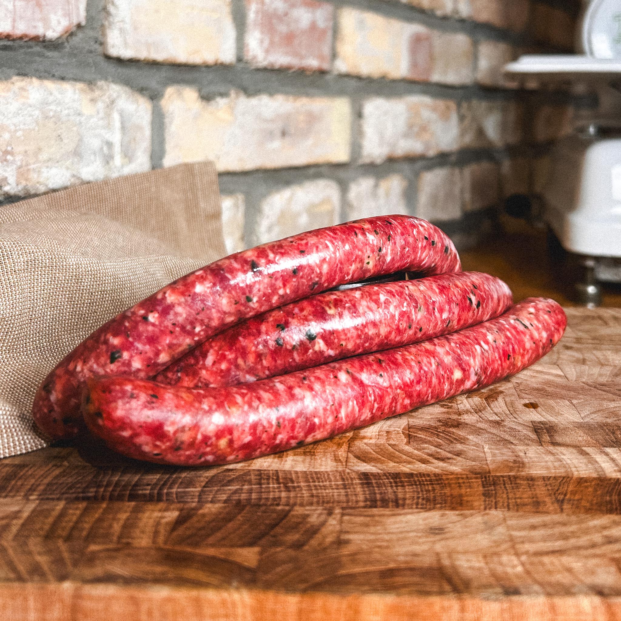 Mediterrane Rindswurst 